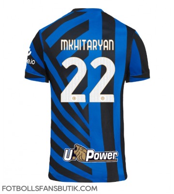 Inter Milan Henrikh Mkhitaryan #22 Replika Hemmatröja 2024-25 Kortärmad